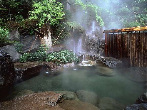 Open-air bath